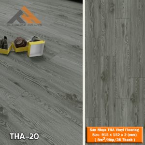 sàn nhựa tha vinyl flooring - tha 20 giả gỗ